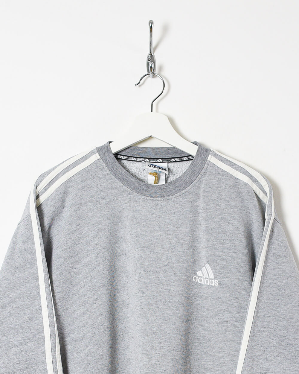 Stone Adidas Sweatshirt - Medium