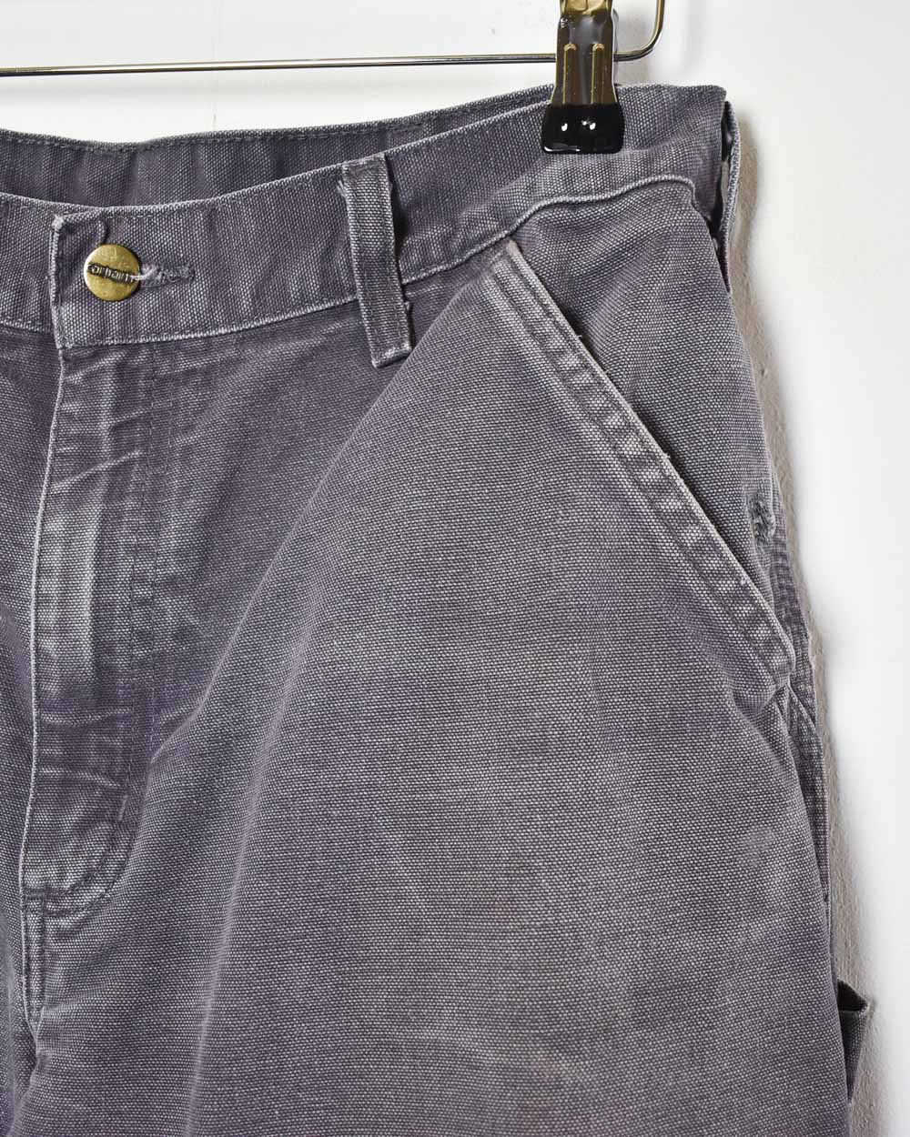 Navy Carhartt Carpenter Jeans - W32 L30