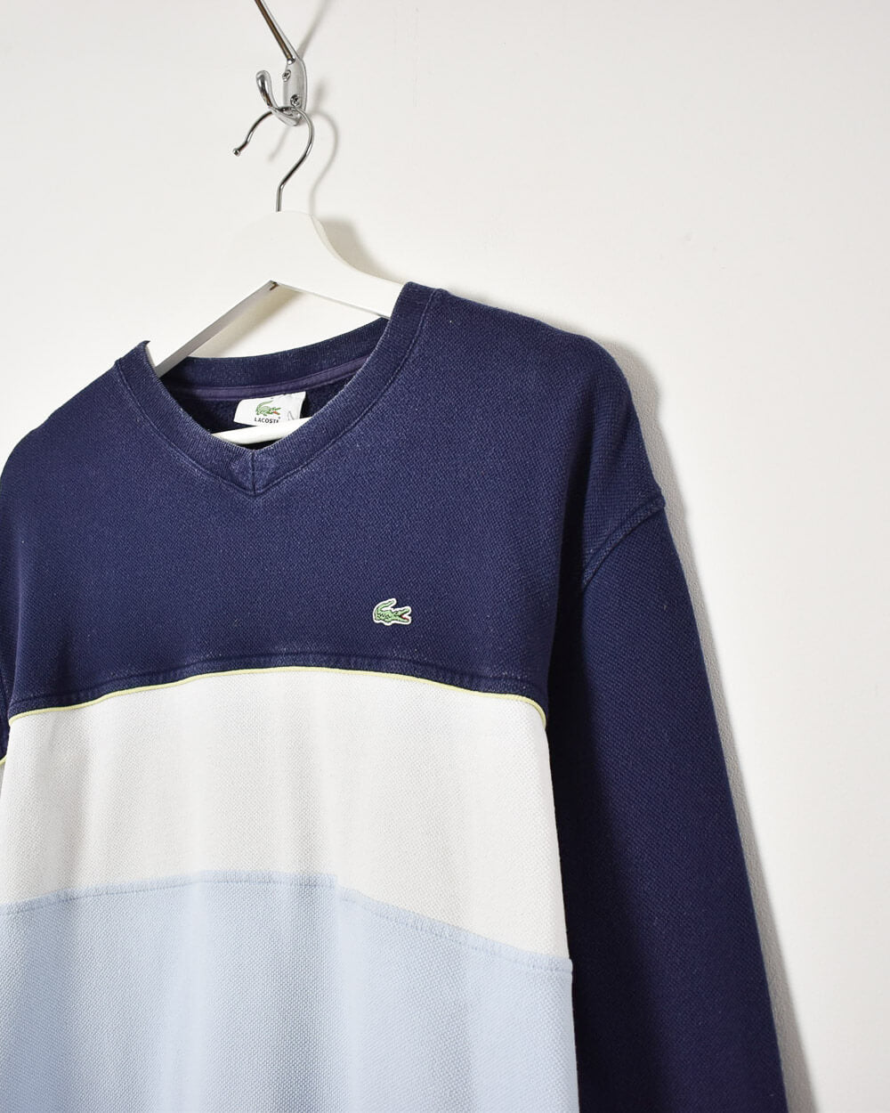Navy Chemise Lacoste Sweatshirt - Large