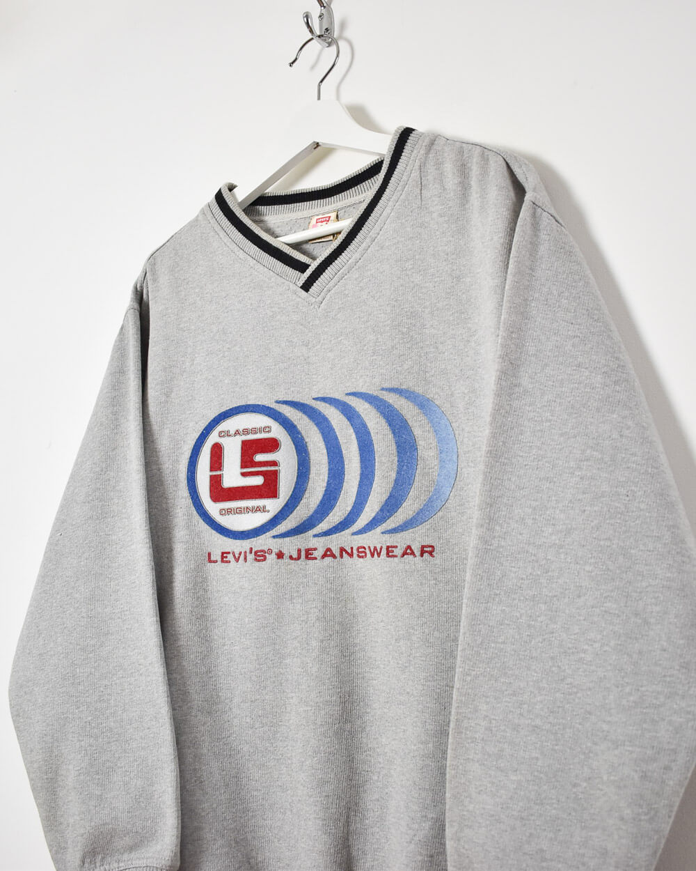 Stone Levi's Jeanswear Classic Original Sweatshirt - Medium