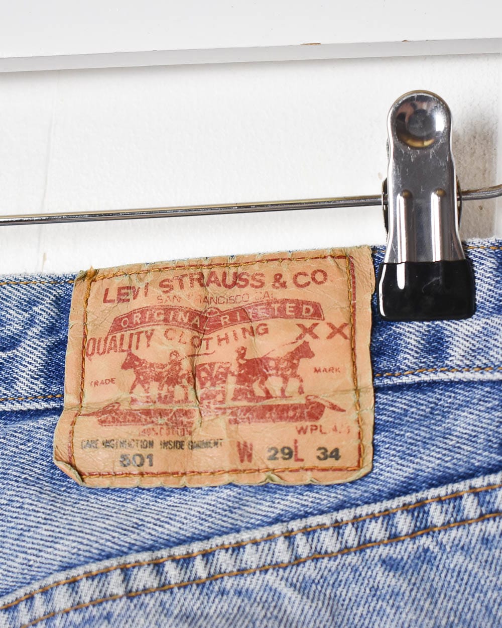 Blue Levi's USA 501 Jeans - W28 L32