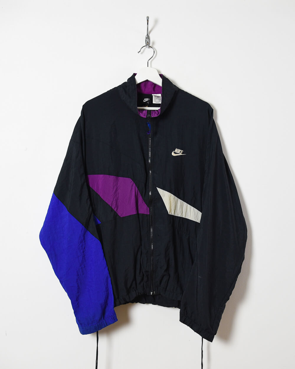 Black Nike Windbreaker Jacket - Large