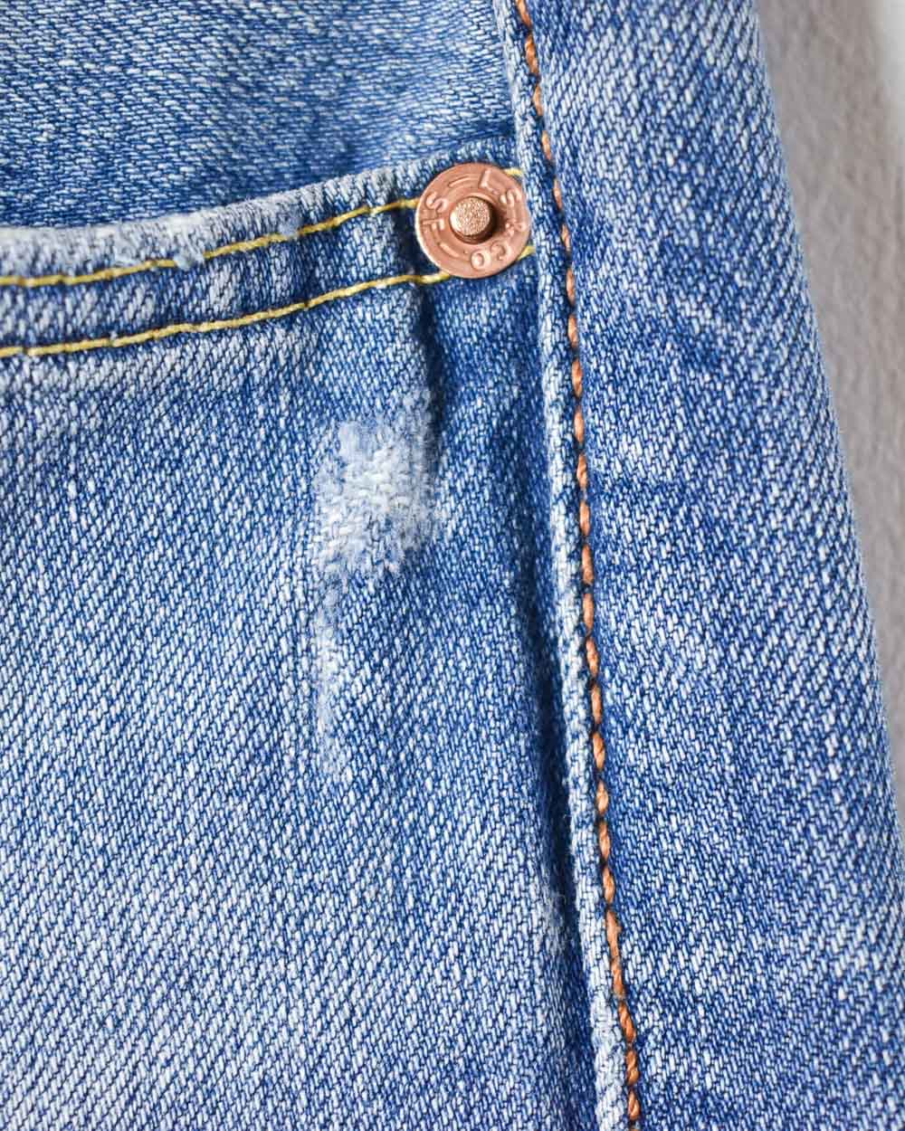 Blue Levi's 501 Jeans - W34 L33