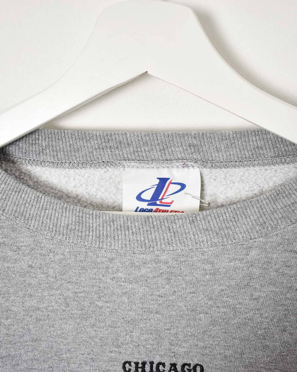 Stone Logo Chicago Bulls Sweatshirt - Large