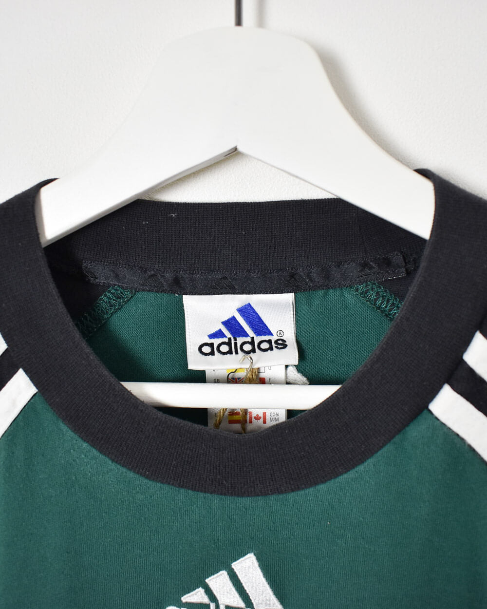 Green Adidas T-Shirt - Large