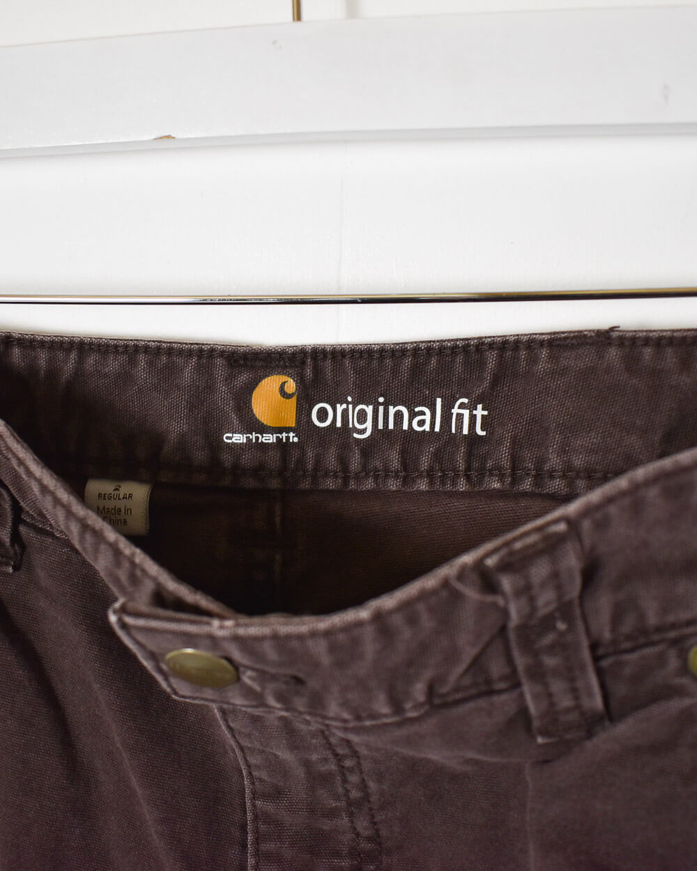 Brown Carhartt Women's Jeans - W28 L31
