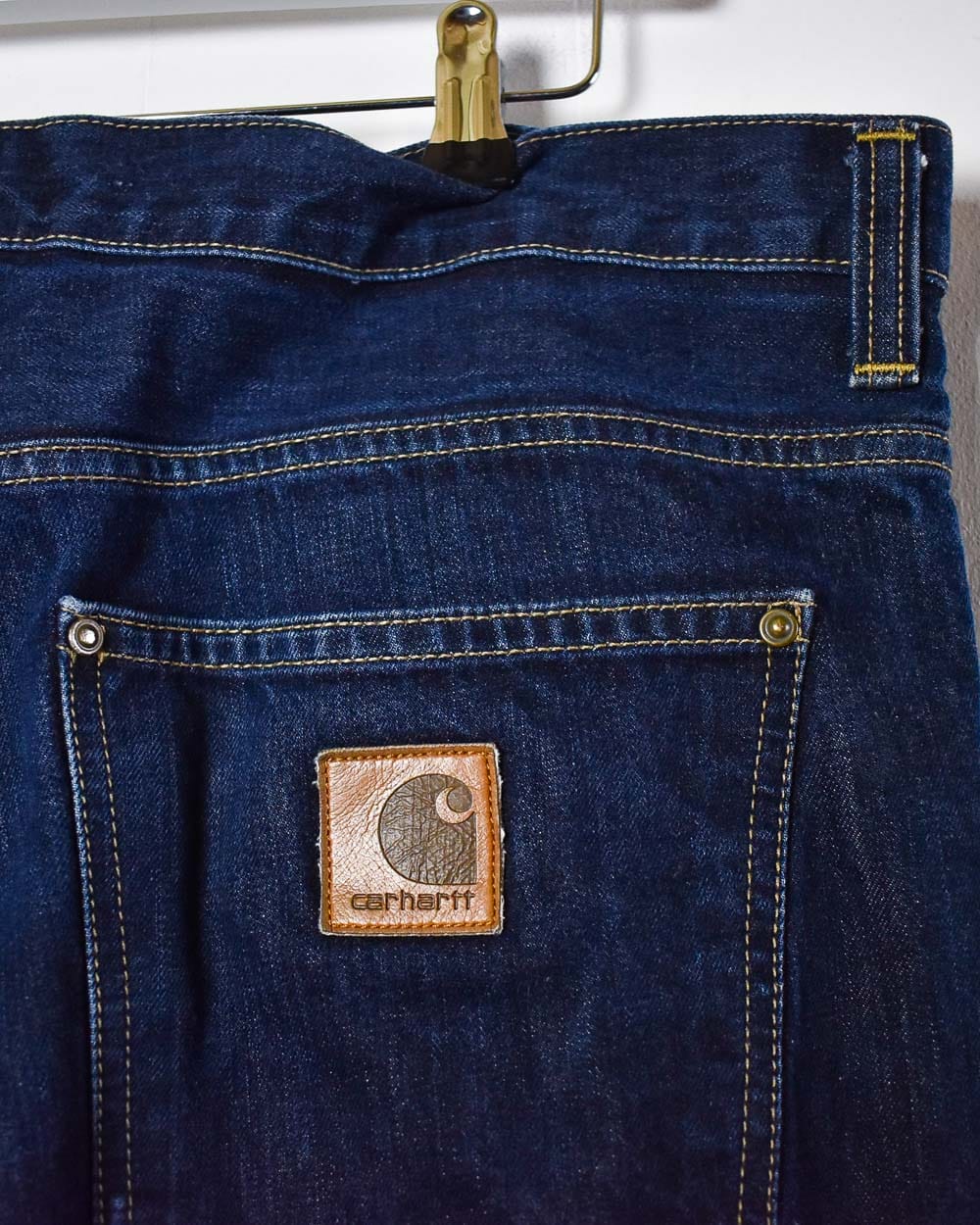 Navy Carhartt Jeans - W34 L30