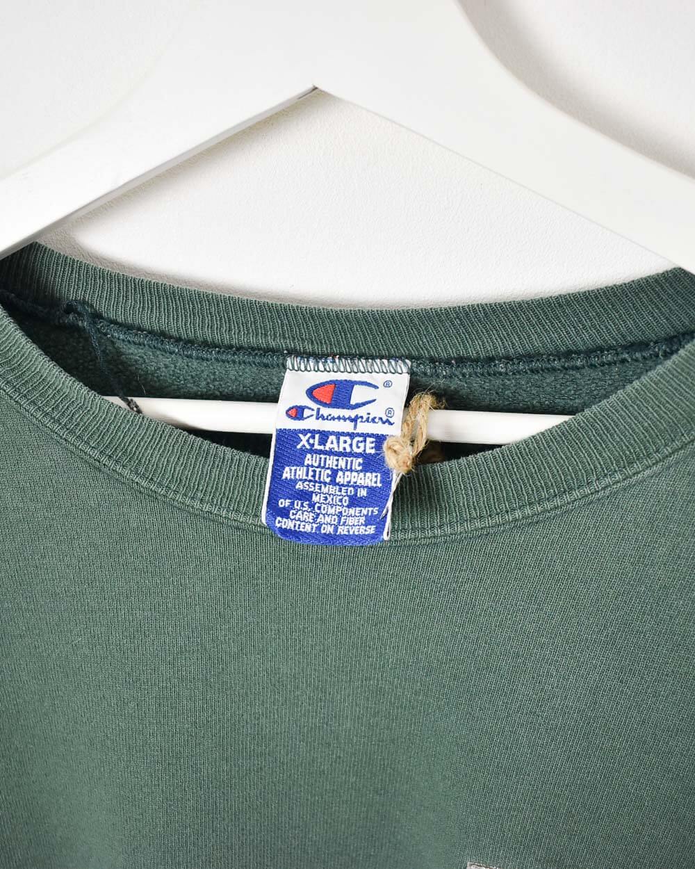 Green Champion Sweatshirt - X-Large