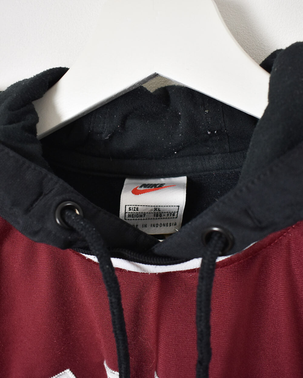 Maroon Nike Hoodie - Small