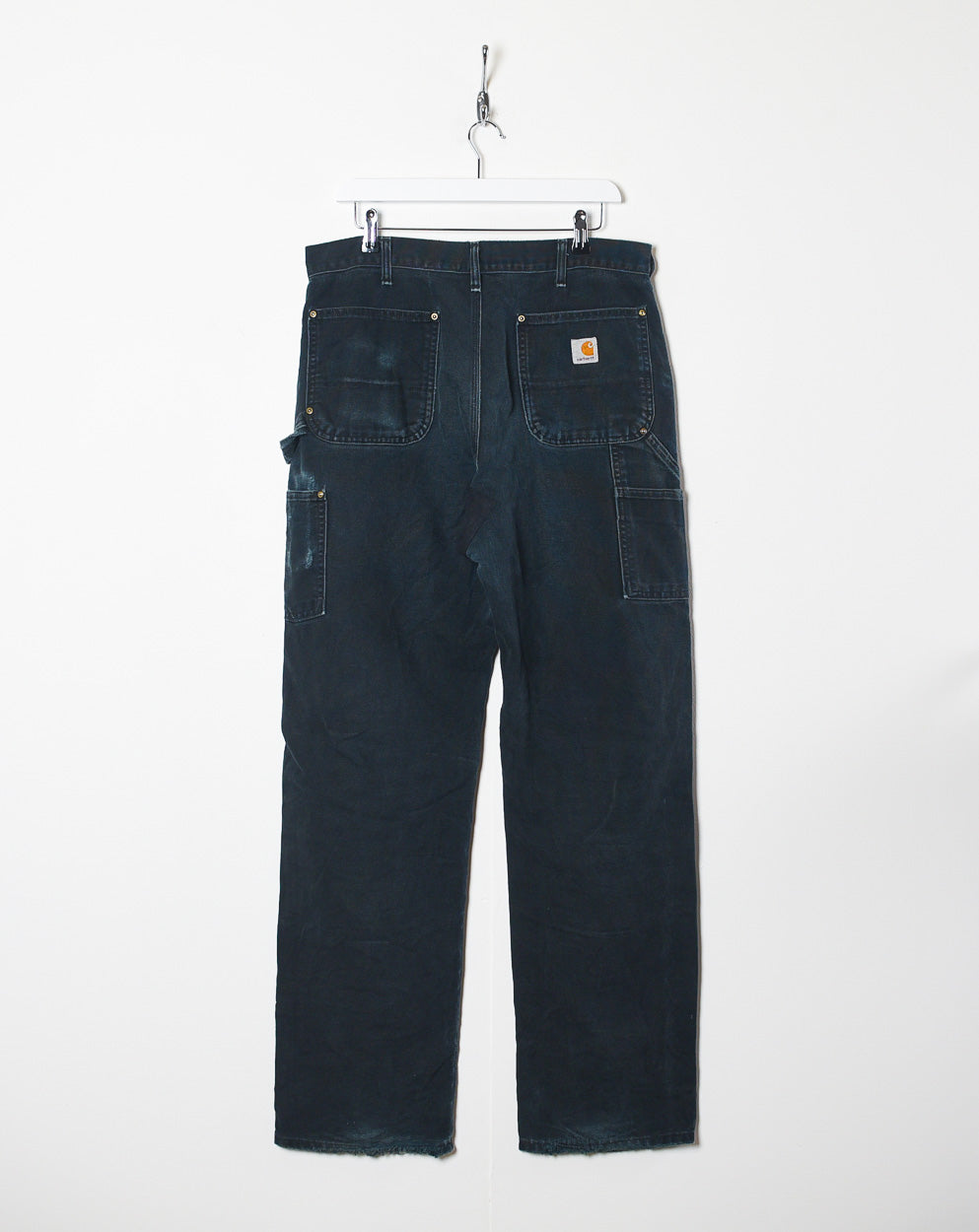Black Carhartt Double Knee Carpenter Jeans - W34 L34