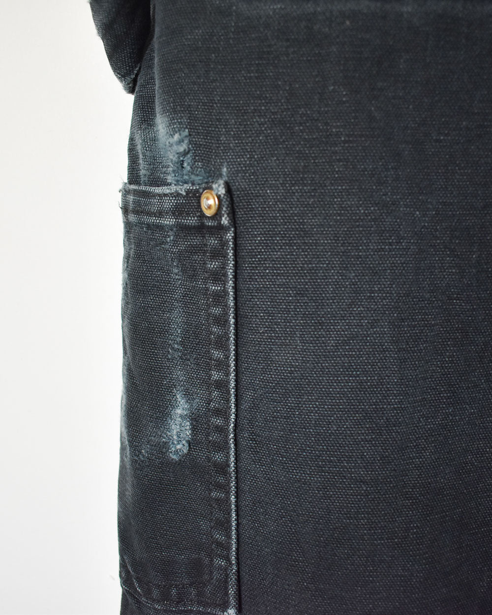 Black Carhartt Double Knee Carpenter Jeans - W34 L34