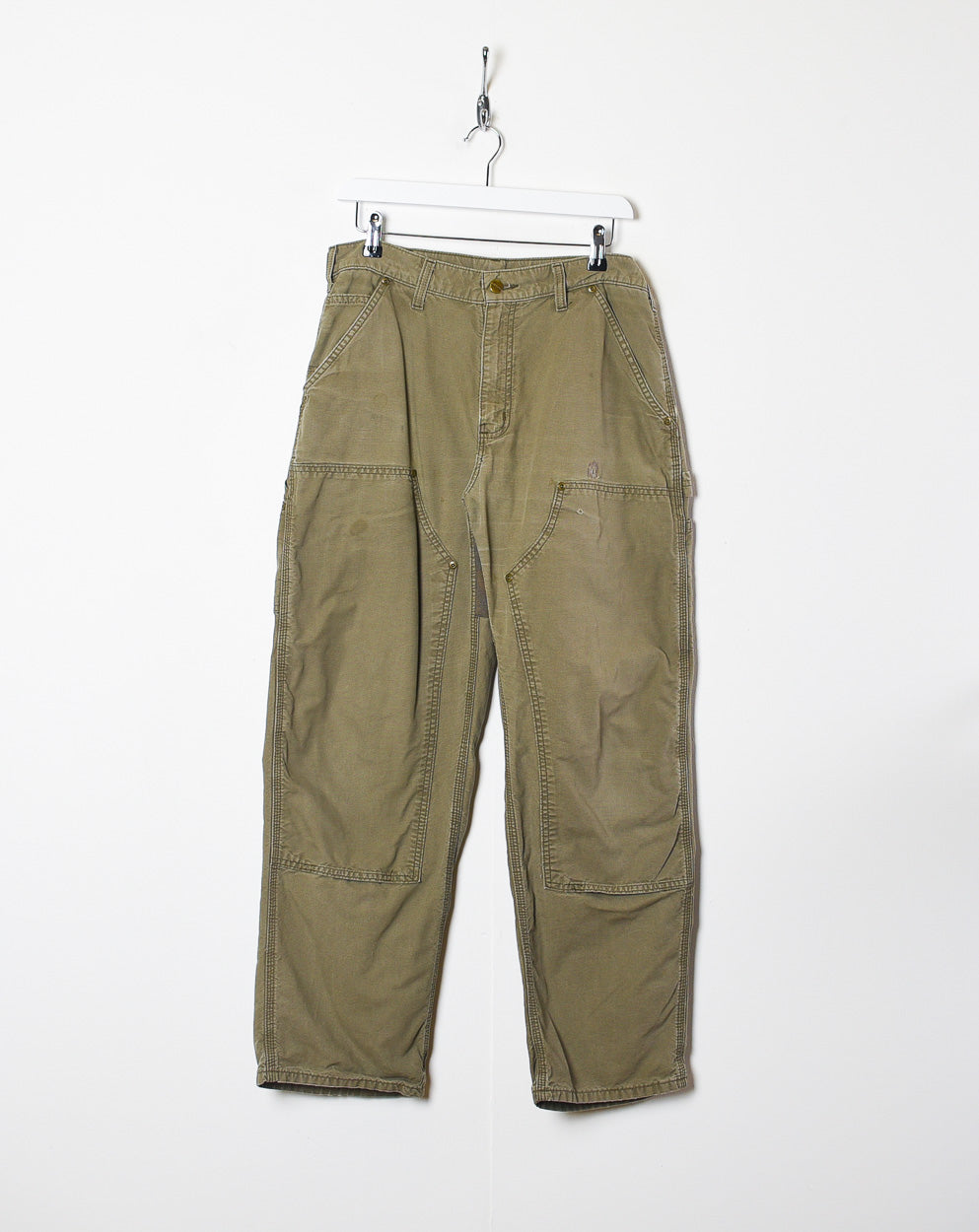 Neutral Carhartt Double Knee Carpenter Cargo Jeans - W32 L30