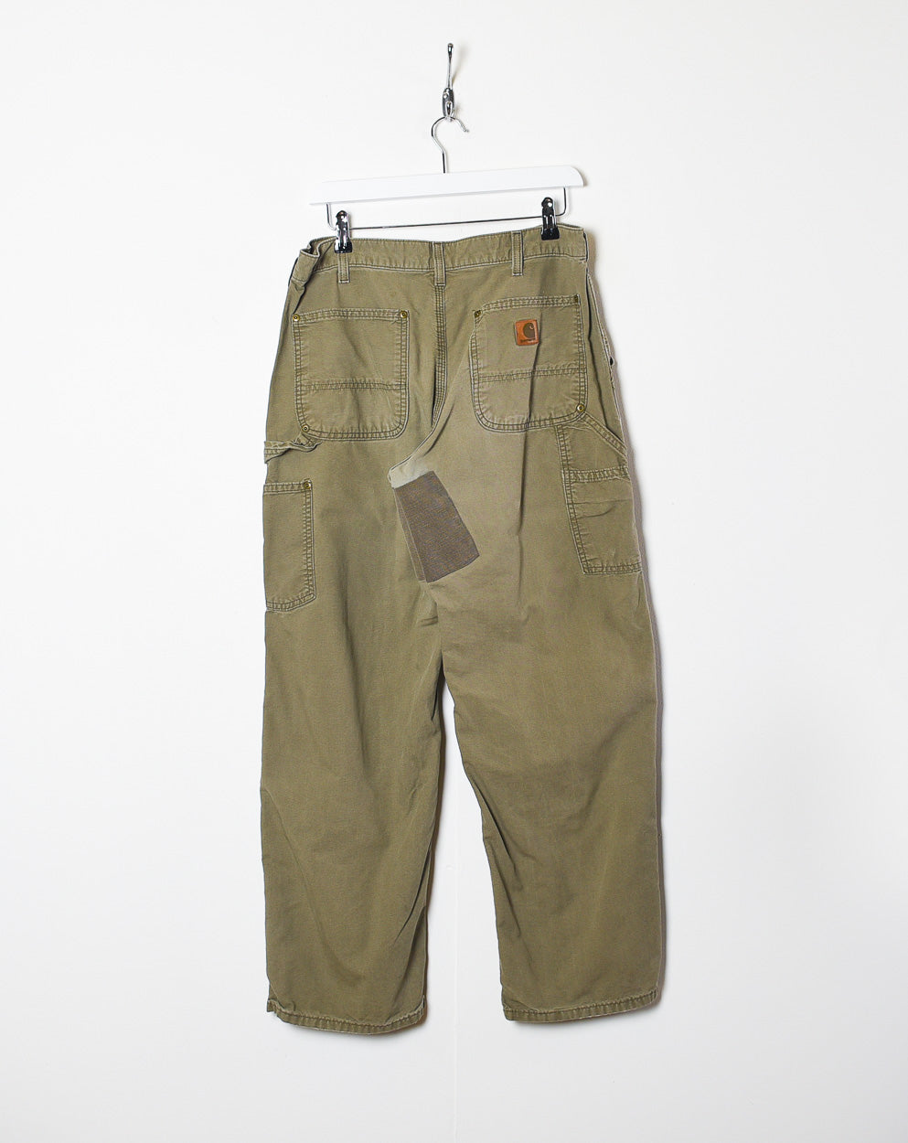 Neutral Carhartt Double Knee Carpenter Cargo Jeans - W32 L30