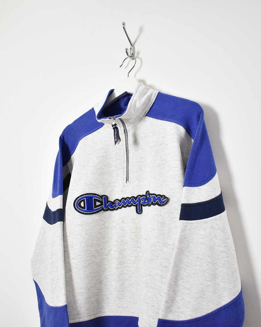 Stone Champion 1/4 Zip Sweatshirt - Large