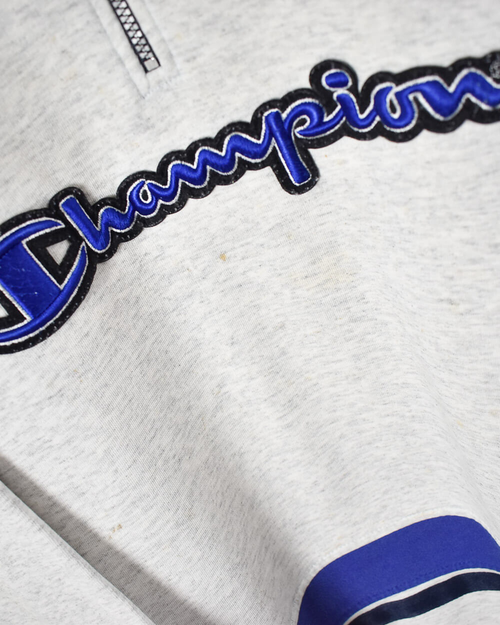 Stone Champion 1/4 Zip Sweatshirt - Large