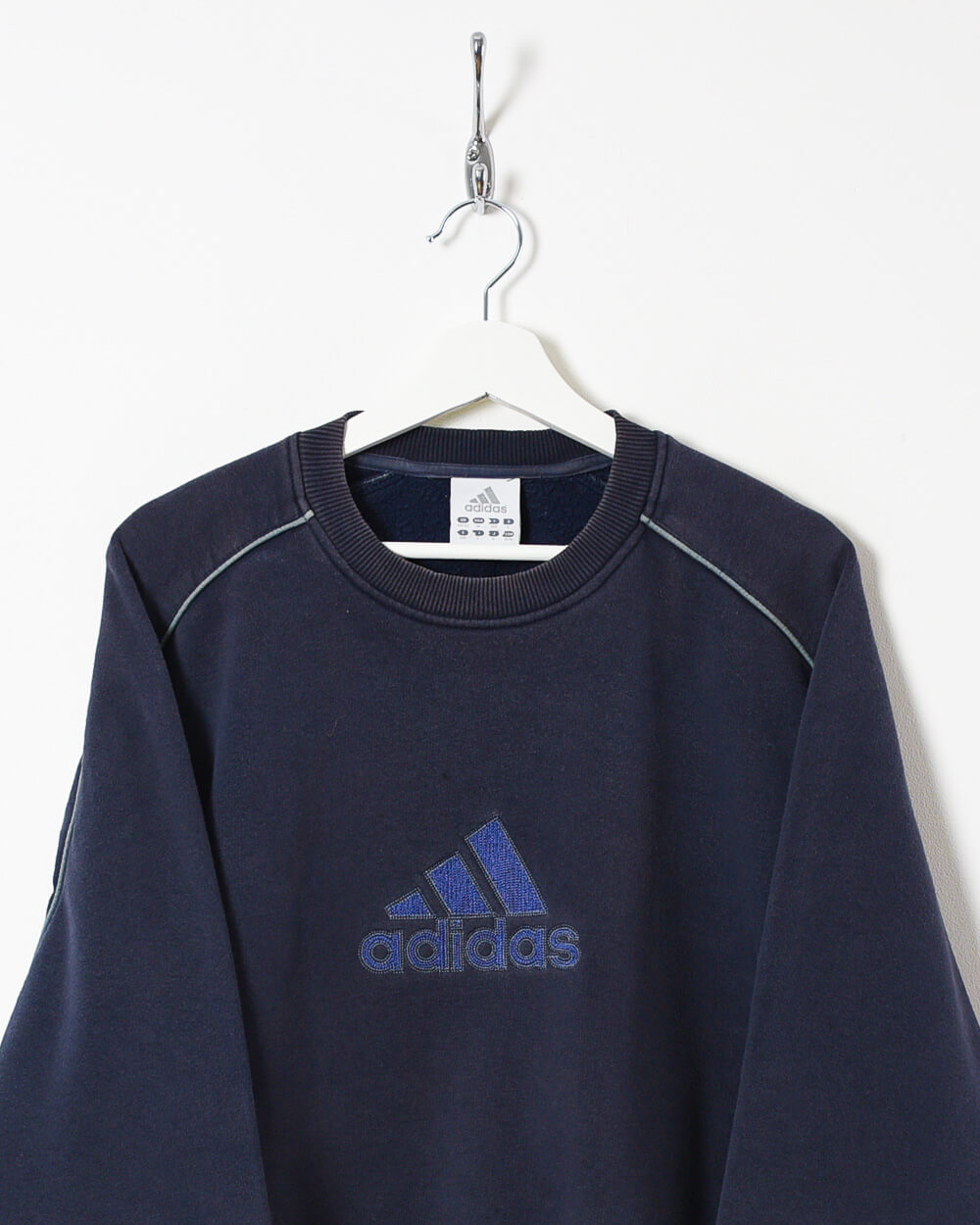 Navy Adidas Sweatshirt - Large