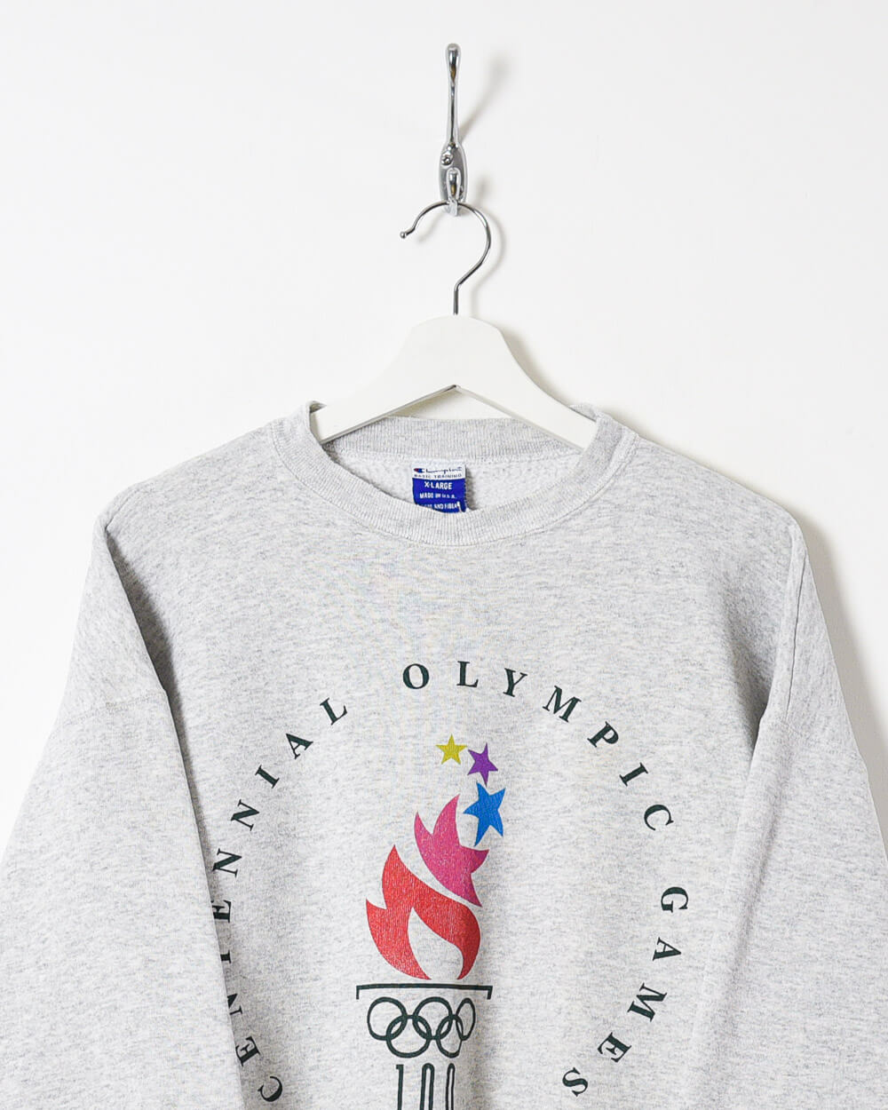 Stone Champion Atlanta 1996 Olympic Games Sweatshirt - Large