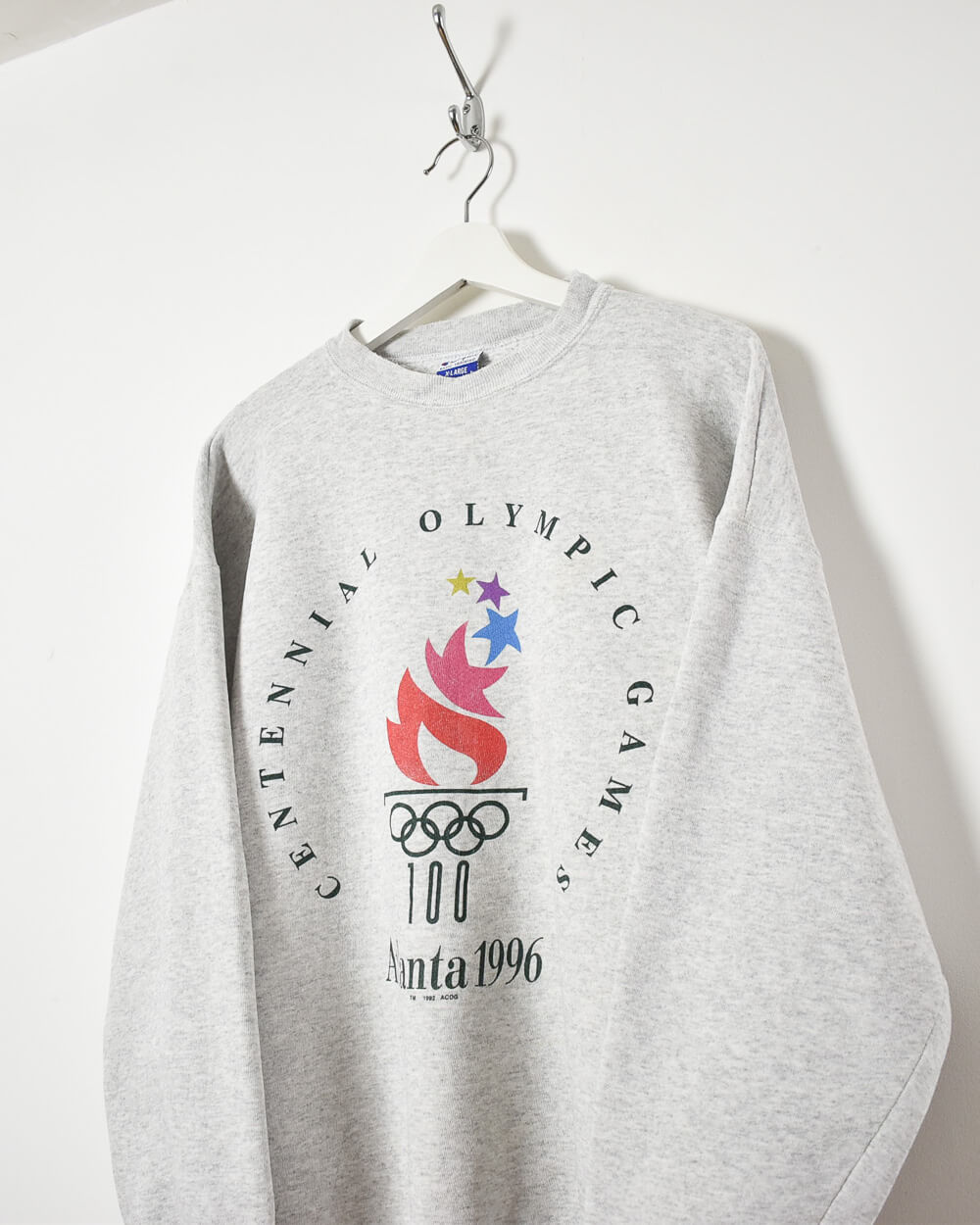 Stone Champion Atlanta 1996 Olympic Games Sweatshirt - Large