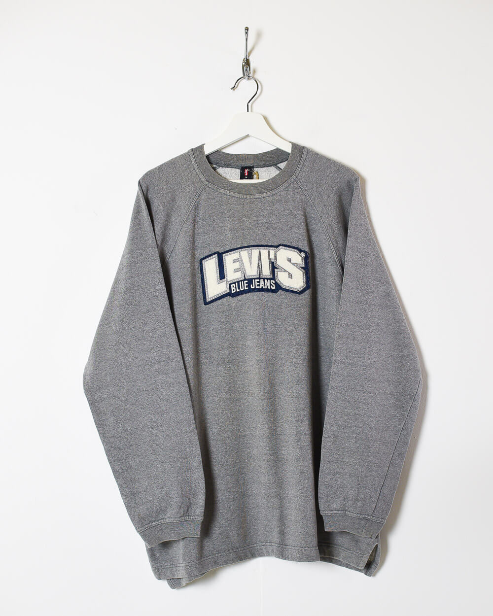 Grey Levi Strauss & Co. Blue Jeans Sweatshirt - X-Large