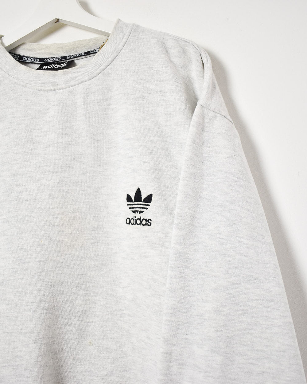 Stone Adidas Sweatshirt - Large