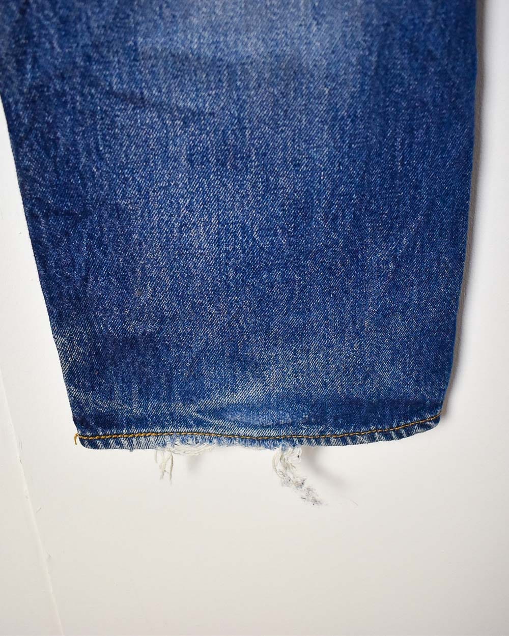 Navy Levi's 501 Jeans - W38 L34