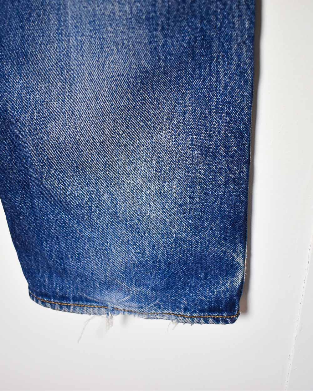 Navy Levi's 501 Jeans - W38 L34