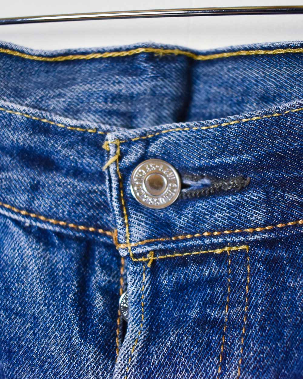 Navy Levi's 501 Jeans - W38 L34