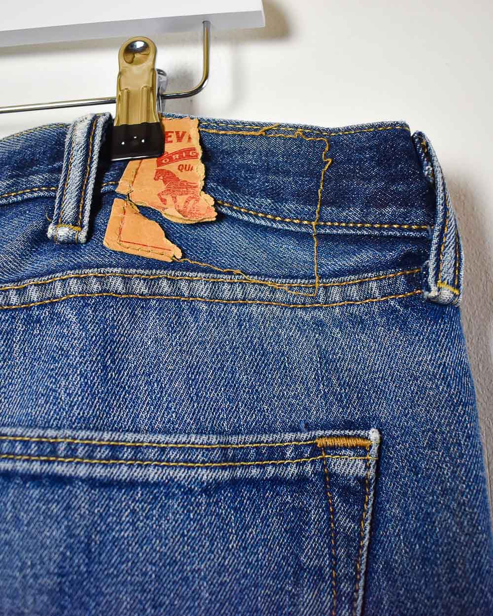 Navy Levi's 501 Jeans - W38 L34