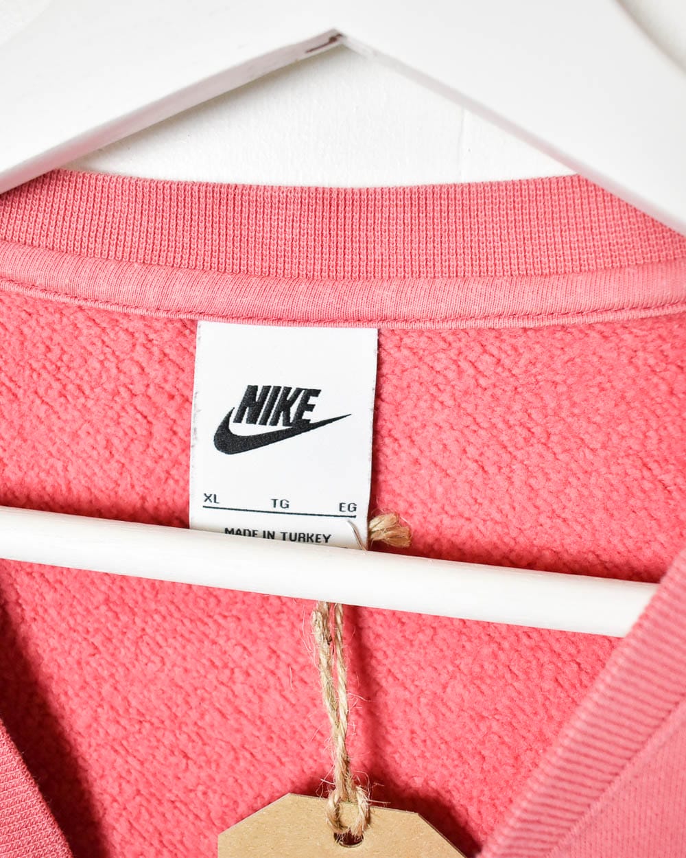 Pink Nike Sweatshirt - X-Large