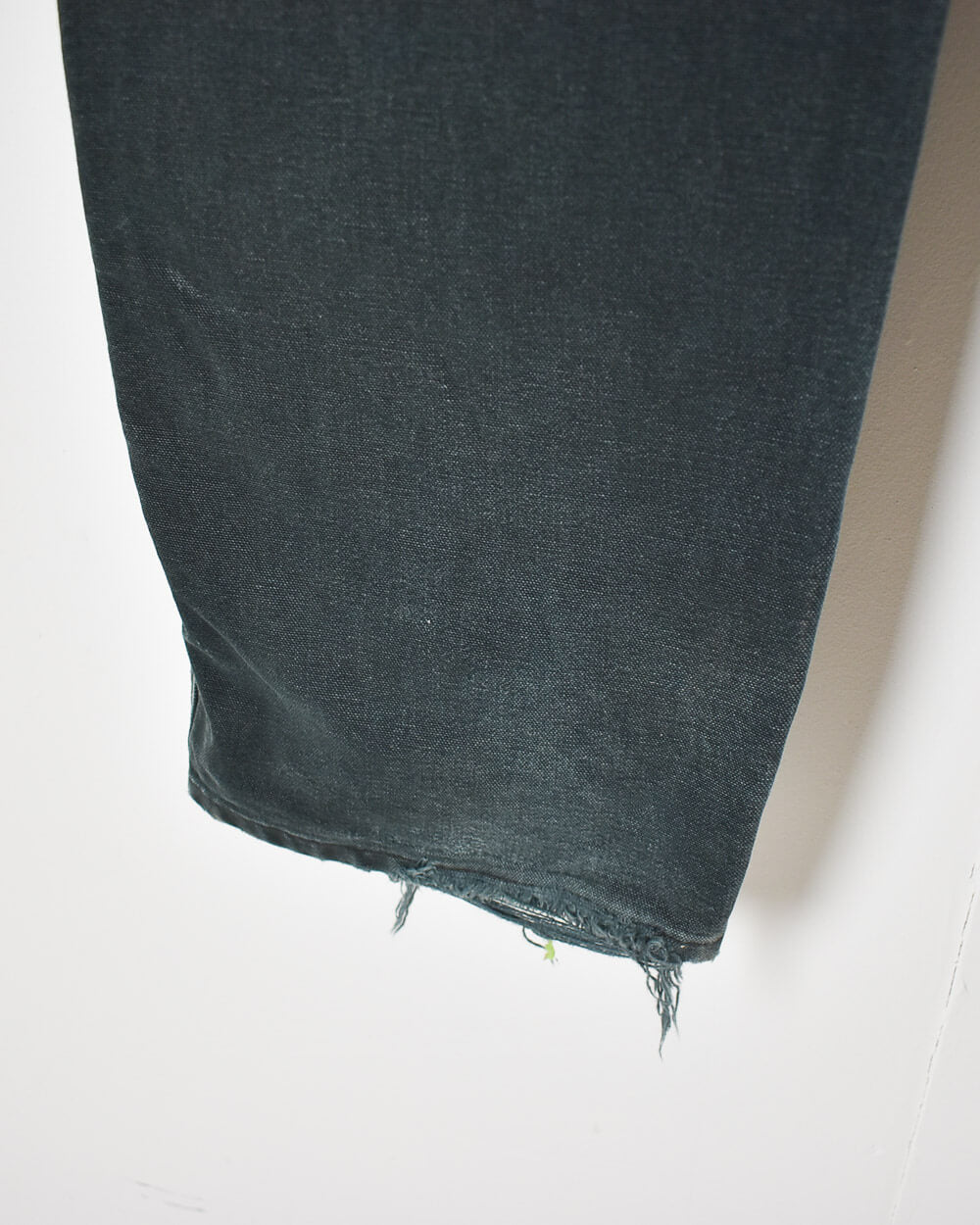 Black Carhartt Heavyweight Double Knee Carpenter Jeans - W32 L35