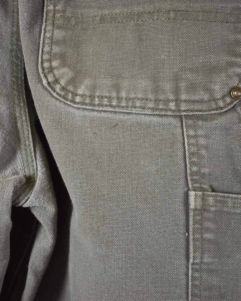 Khaki Carhartt Double Knee Carpenter Jeans - W34 L30