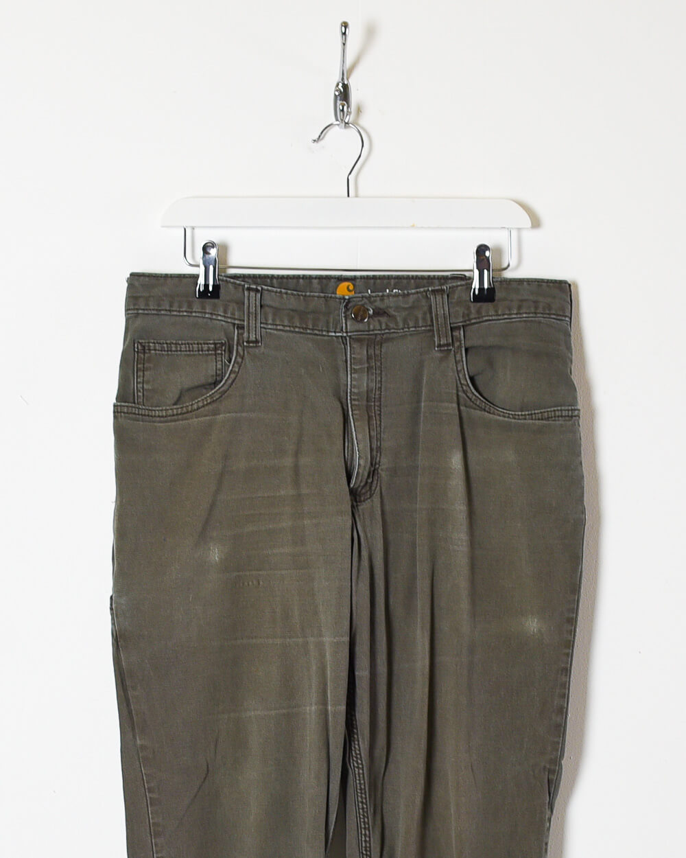 Grey Carhartt Relaxed Fit Jeans - W34 L30