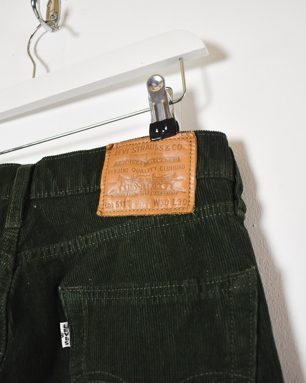 Green Levi Strauss & Co. Corduroy Jeans - W30 L30