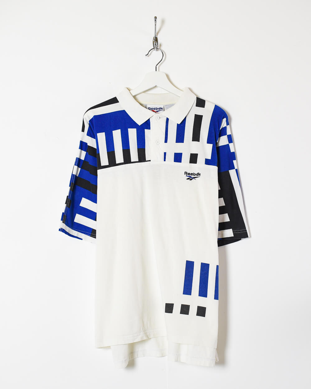 White Reebok Polo Shirt - XX-Large