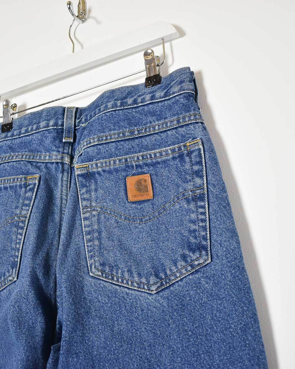 Blue Carhartt Lined Jeans - W32 L32