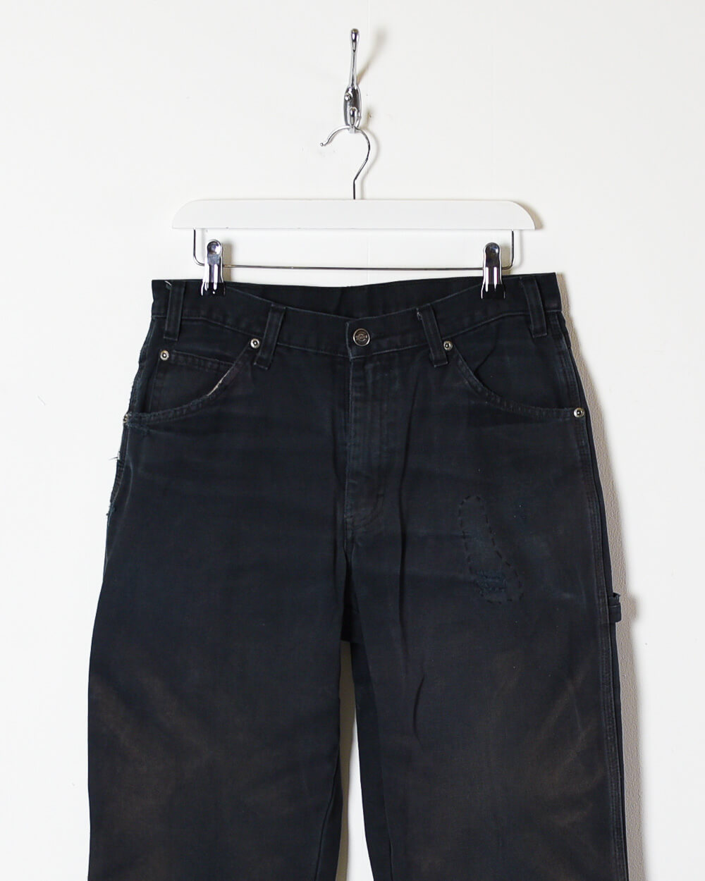 Black Dickies Heavyweight Carpenter Jeans - W32 L30