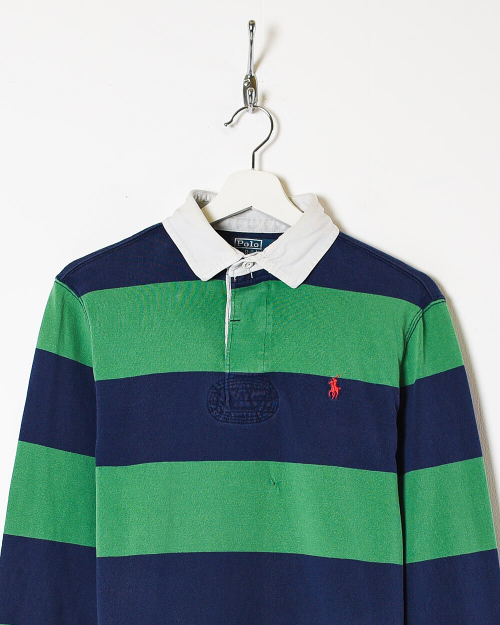 Green Ralph Lauren Rugby Shirt - Small