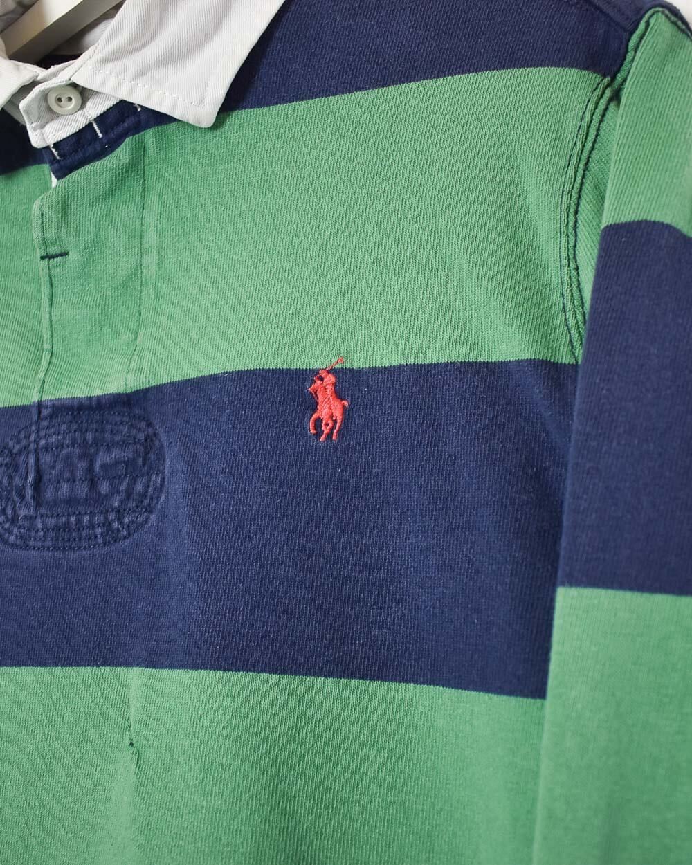 Green Ralph Lauren Rugby Shirt - Small