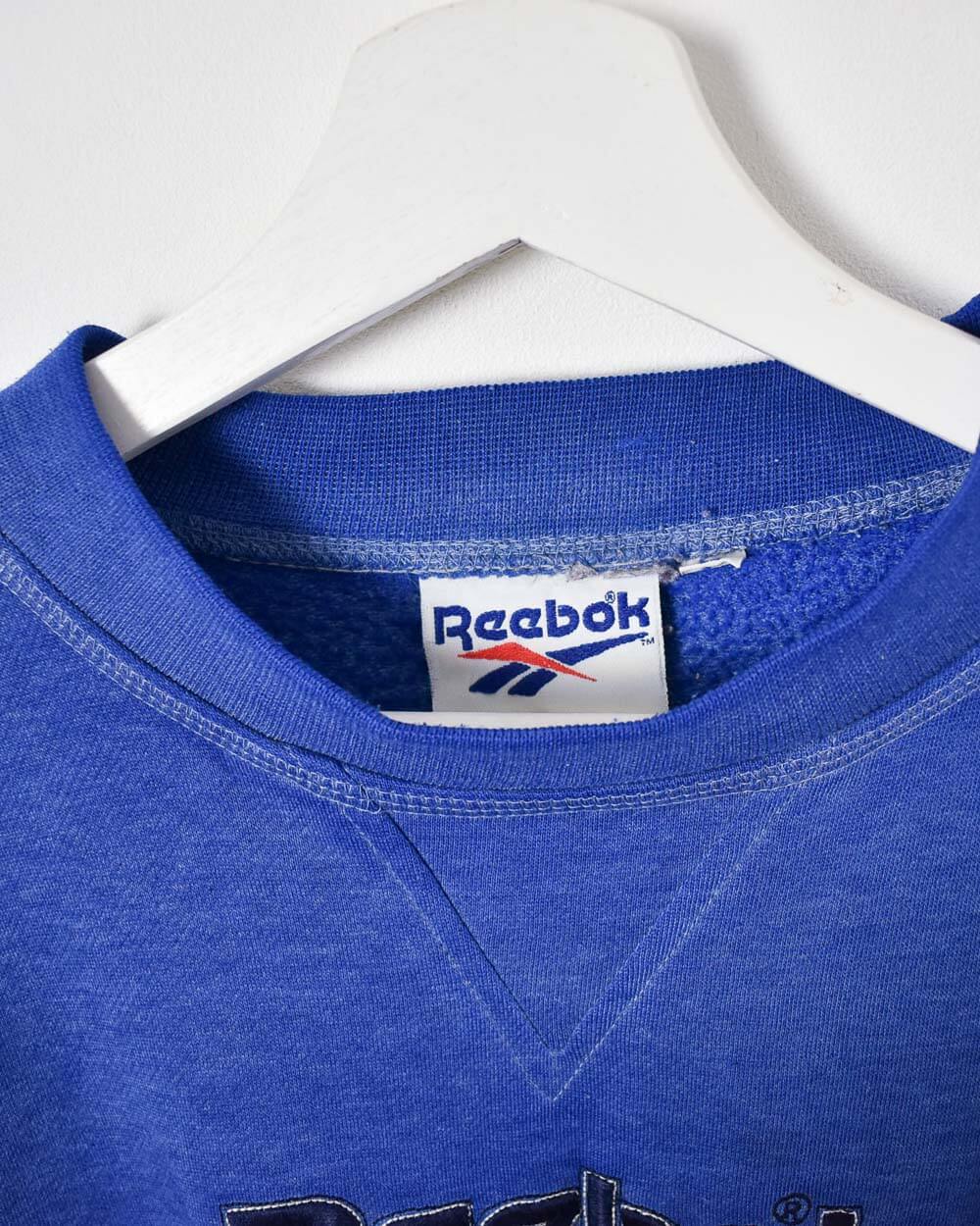 Blue Reebok Sweatshirt - Large