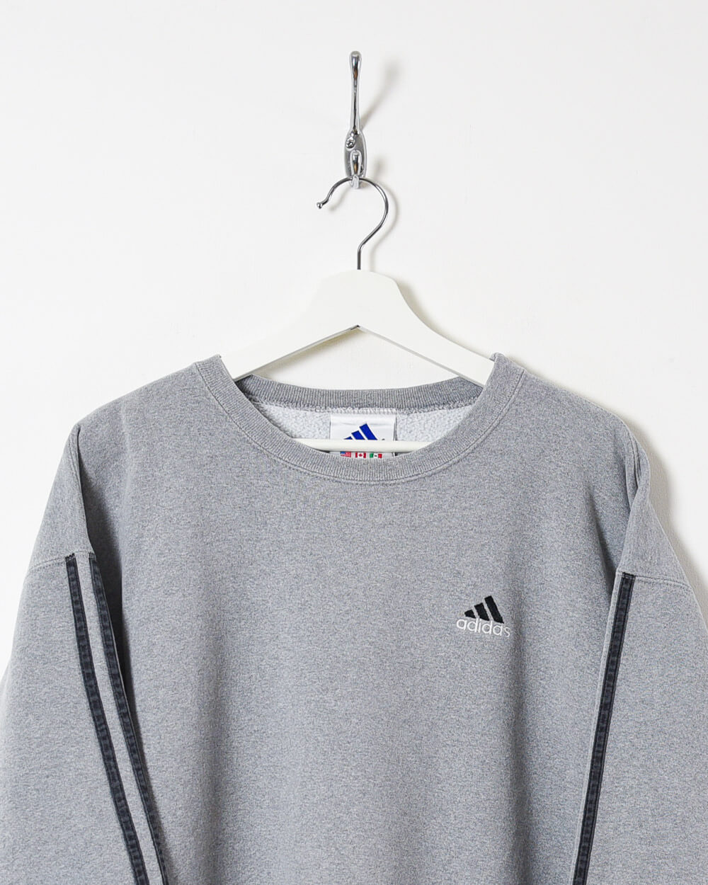 Stone Adidas Sweatshirt - Large