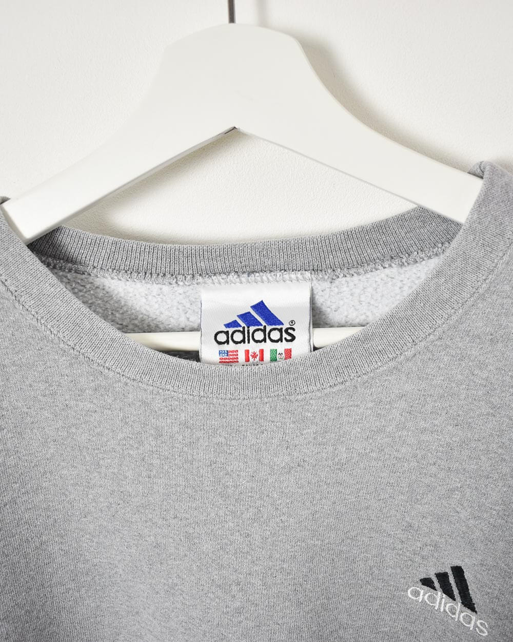 Stone Adidas Sweatshirt - Large