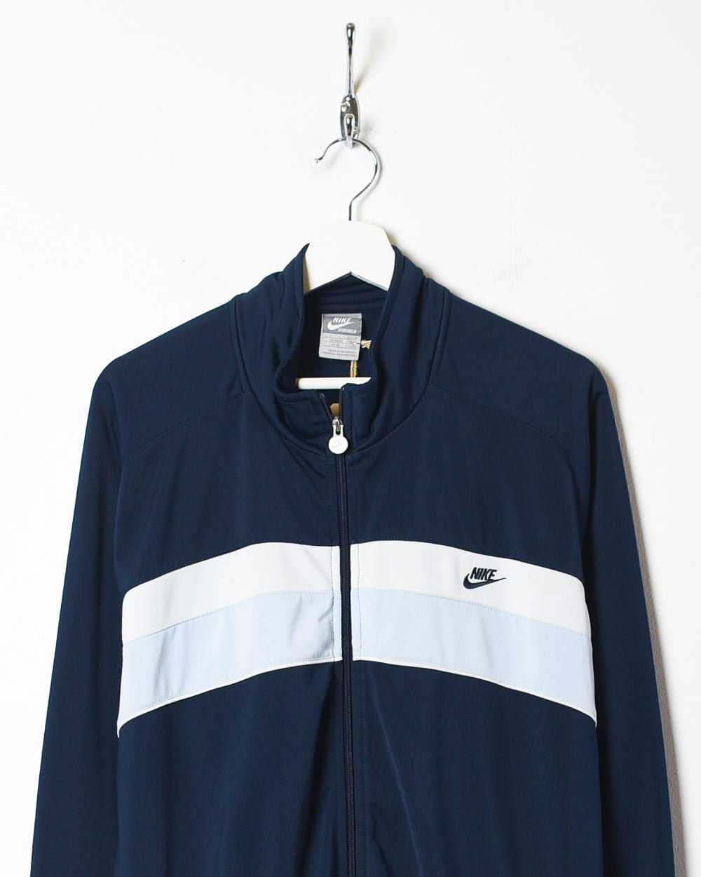 Navy Nike Tracksuit Top - Large