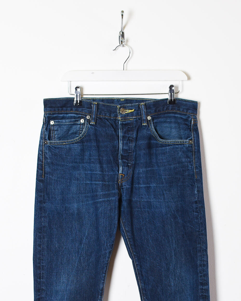 Navy Levi's 501 Jeans - W32 L30