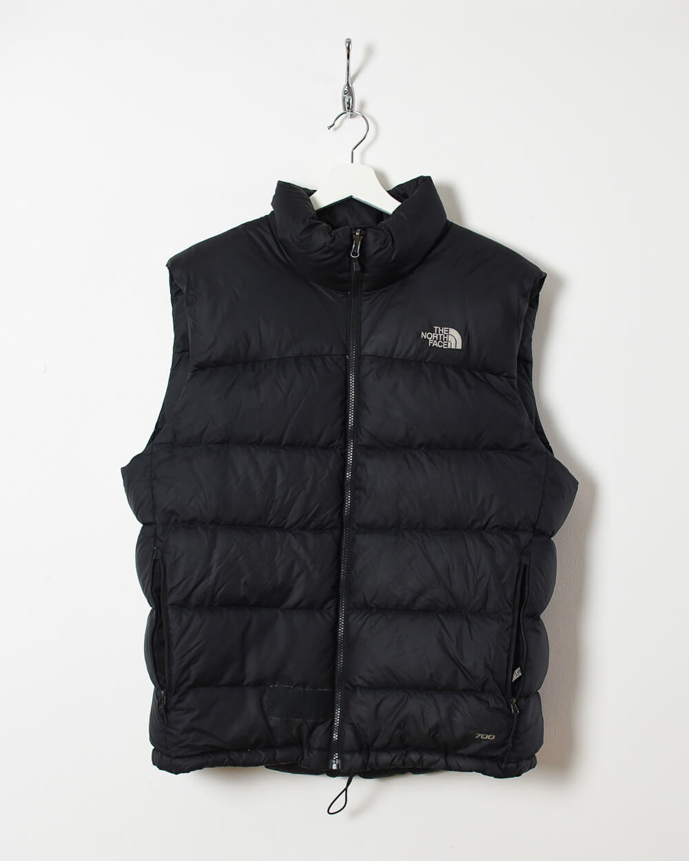 Black The North Face Down Gilet - Large