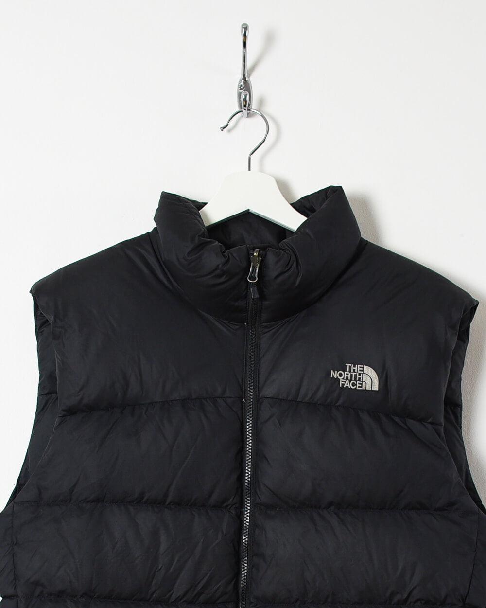 Black The North Face Down Gilet - Large
