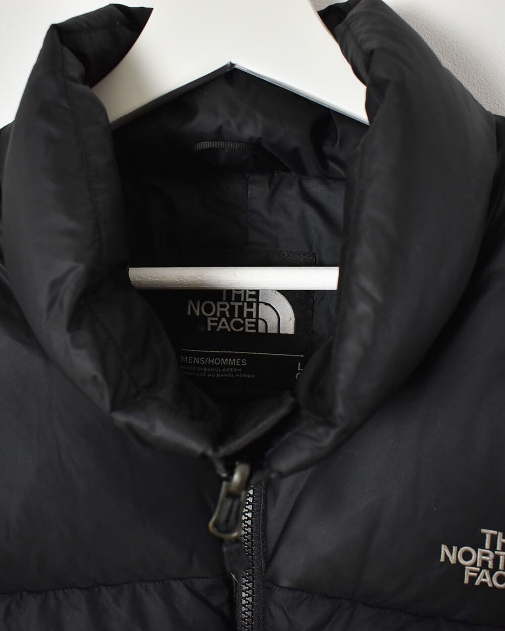 Black The North Face Down Gilet - Large