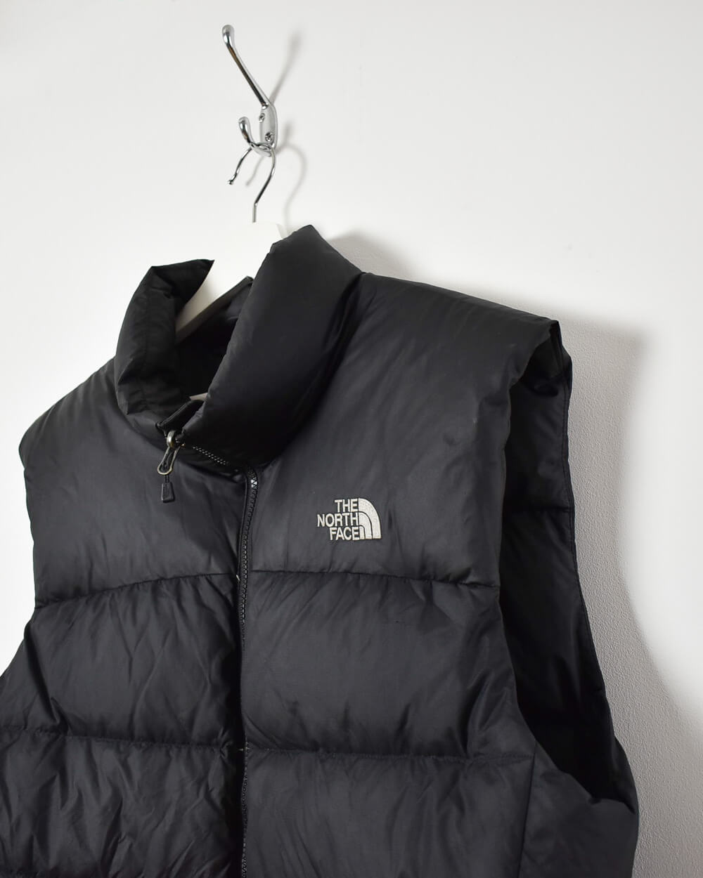 Black The North Face Down Gilet - Large