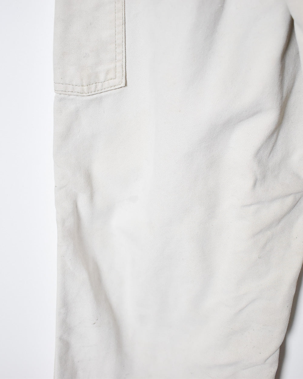 Neutral Carhartt Distressed Double Knee Carpenter Jeans - W32 L34