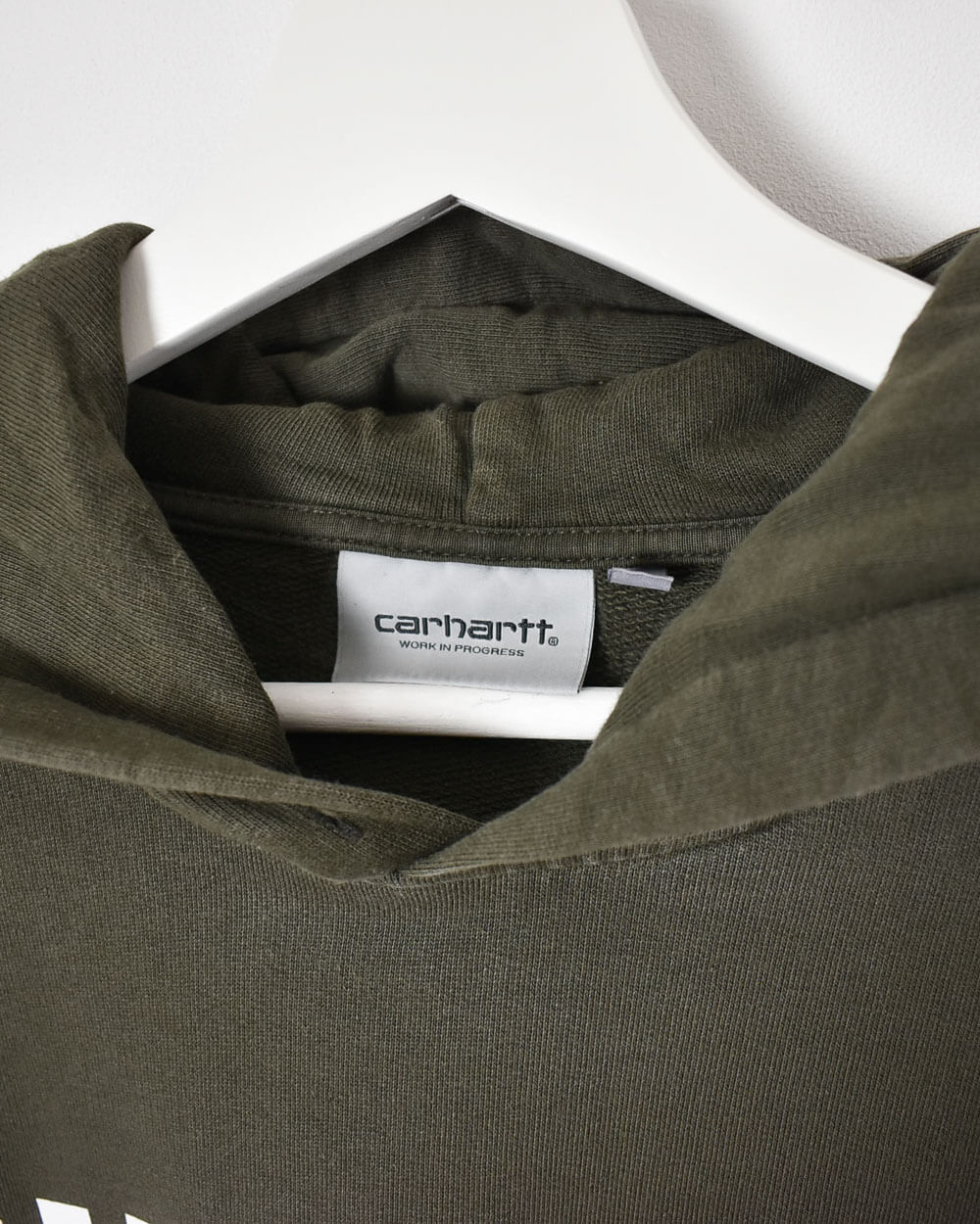 Khaki Carhartt Hoodie - Large