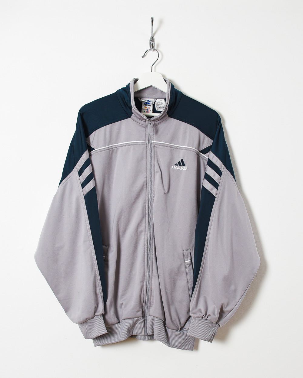 Stone Adidas Tracksuit Top - Large